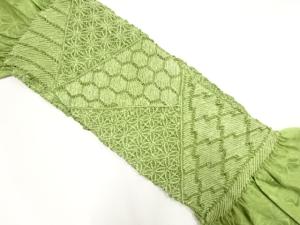 正絹　絞り　帯揚げ